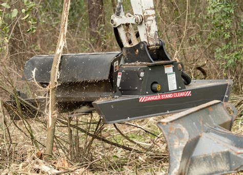 mini digger yard brush|Excavator MINI Brush Cutter EXFM.